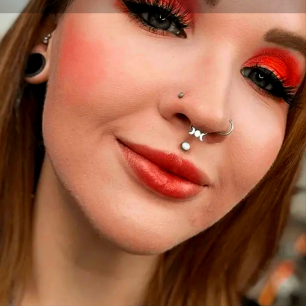 OUFER BRAND 10MM 16G MOON PHASE SEPTUM RING
